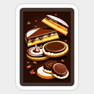 Sweet Crispy Chocolate Cookies Sticker